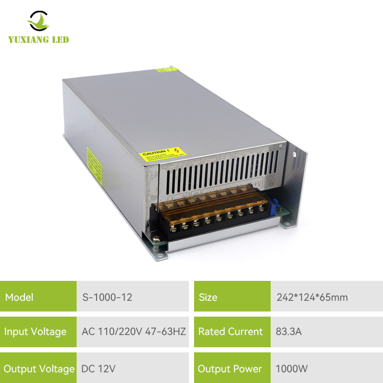 Fuente de alimentación conmutada de 12v 1000w