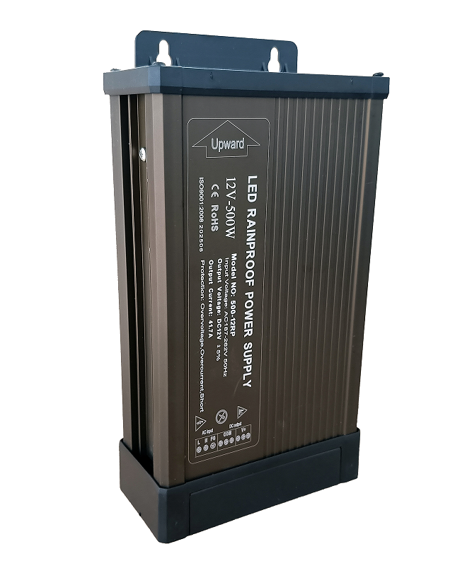 Guangzhou Yuxiang Suministro de energía a prueba de lluvia de alta calidad 12V500W