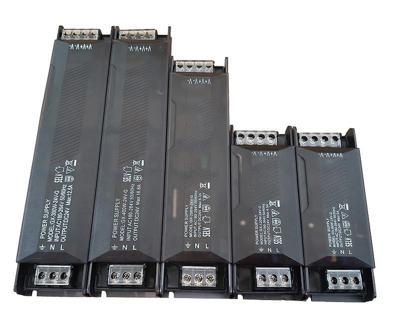 Se envía la fuente de alimentación del interruptor lineal LED