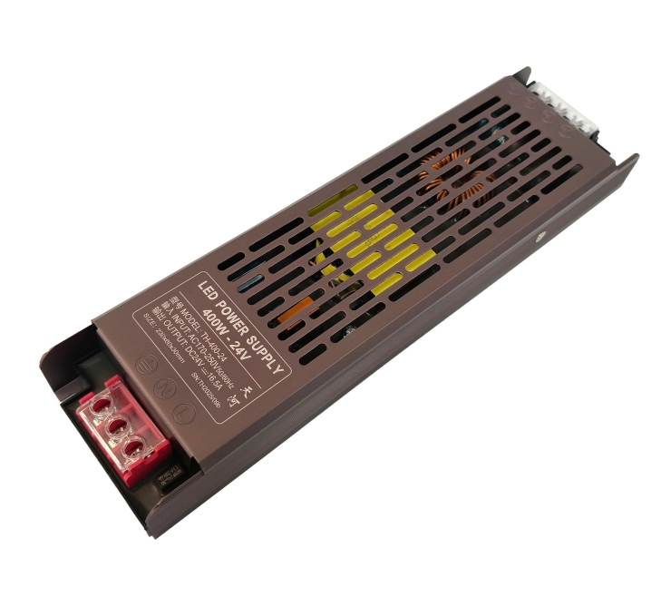 ¿Cuáles son las aplicaciones de las fuentes de alimentación conmutadas LED delgadas de 100-400 W en la iluminación global?