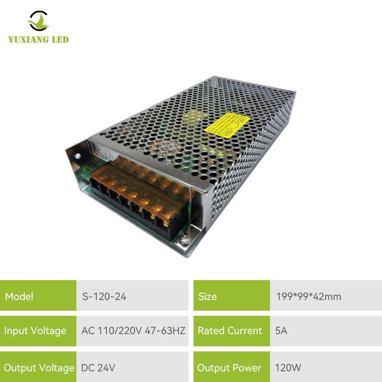 Fuente de alimentación conmutada de 24v 5A