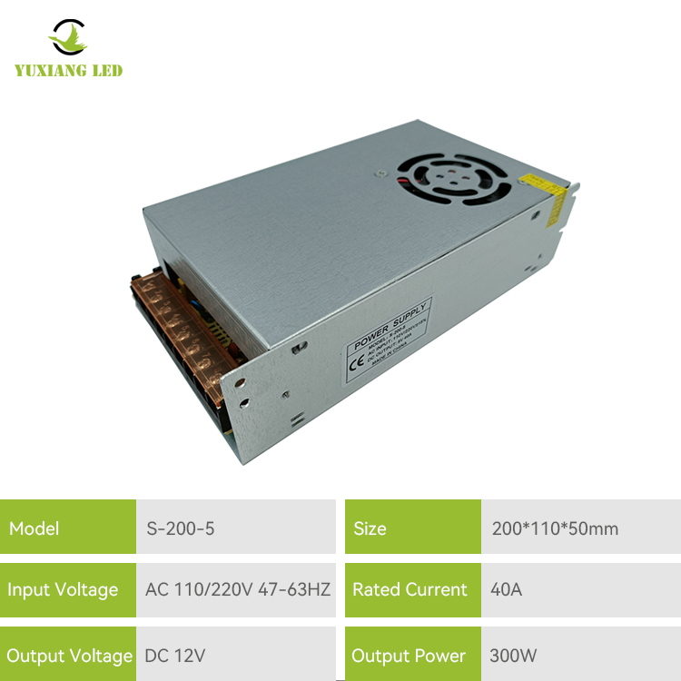 fuente de alimentación conmutada de 5v 40a