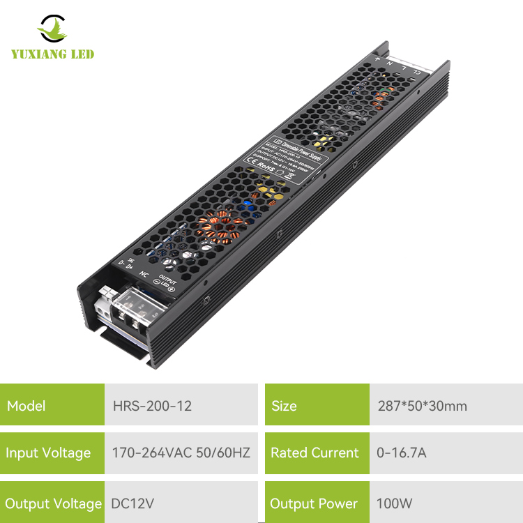 Fuente de Alimentación LED Regulable 12V 200W TRIAC 0-10V